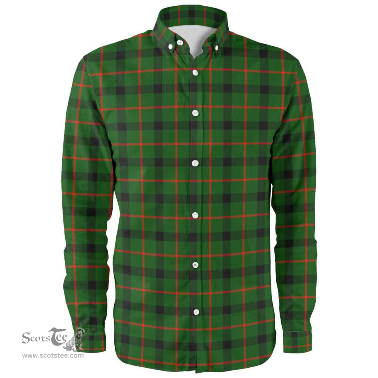 Scottish Kincaid Modern Clan Tartan Long Sleeve Shirt, Tartan Plaid Shirt Scottish Plaid Tartan Plaid - ScotsTee - scotstee.com