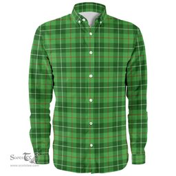 Scottish Galloway District Clan Tartan Long Sleeve Shirt, Tartan Plaid Shirt Scottish Plaid Tartan Plaid - ScotsTee - scotstee.com