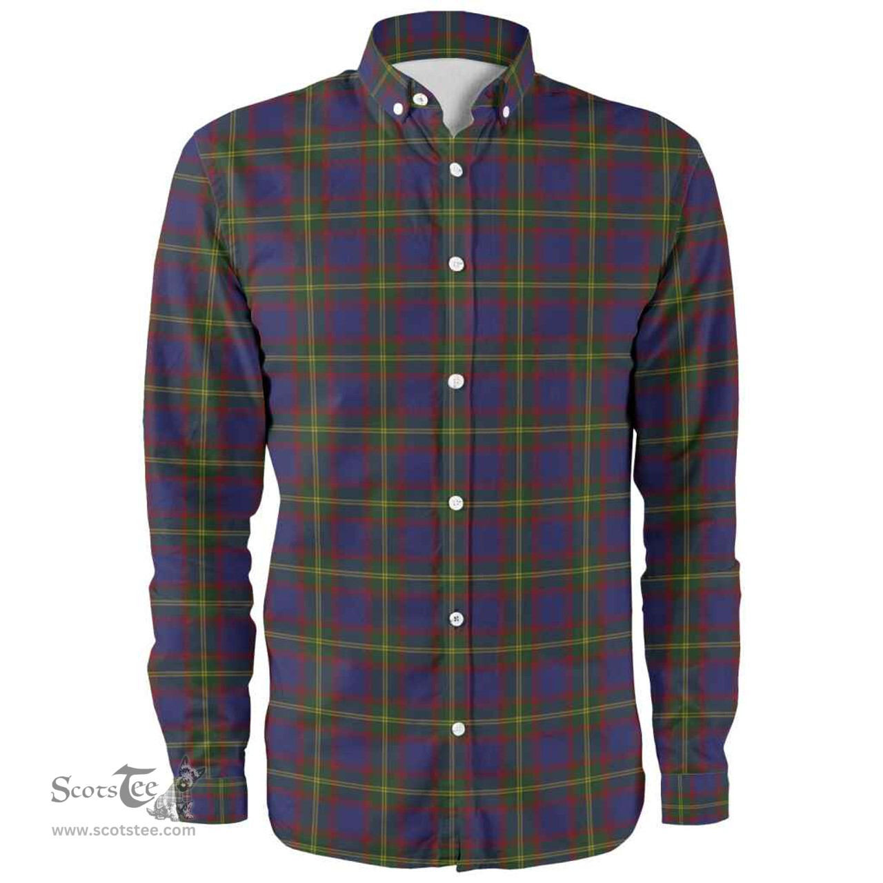 Scottish Durie Clan Tartan Long Sleeve Shirt, Tartan Plaid Shirt Scottish Plaid Tartan Plaid - ScotsTee - scotstee.com