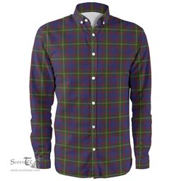 Scottish Durie Clan Tartan Long Sleeve Shirt, Tartan Plaid Shirt Scottish Plaid Tartan Plaid - ScotsTee - scotstee.com