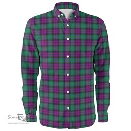 Scottish MacArthur - Milton Clan Tartan Long Sleeve Shirt, Tartan Plaid Shirt Scottish Plaid Tartan Plaid - ScotsTee - scotstee.com