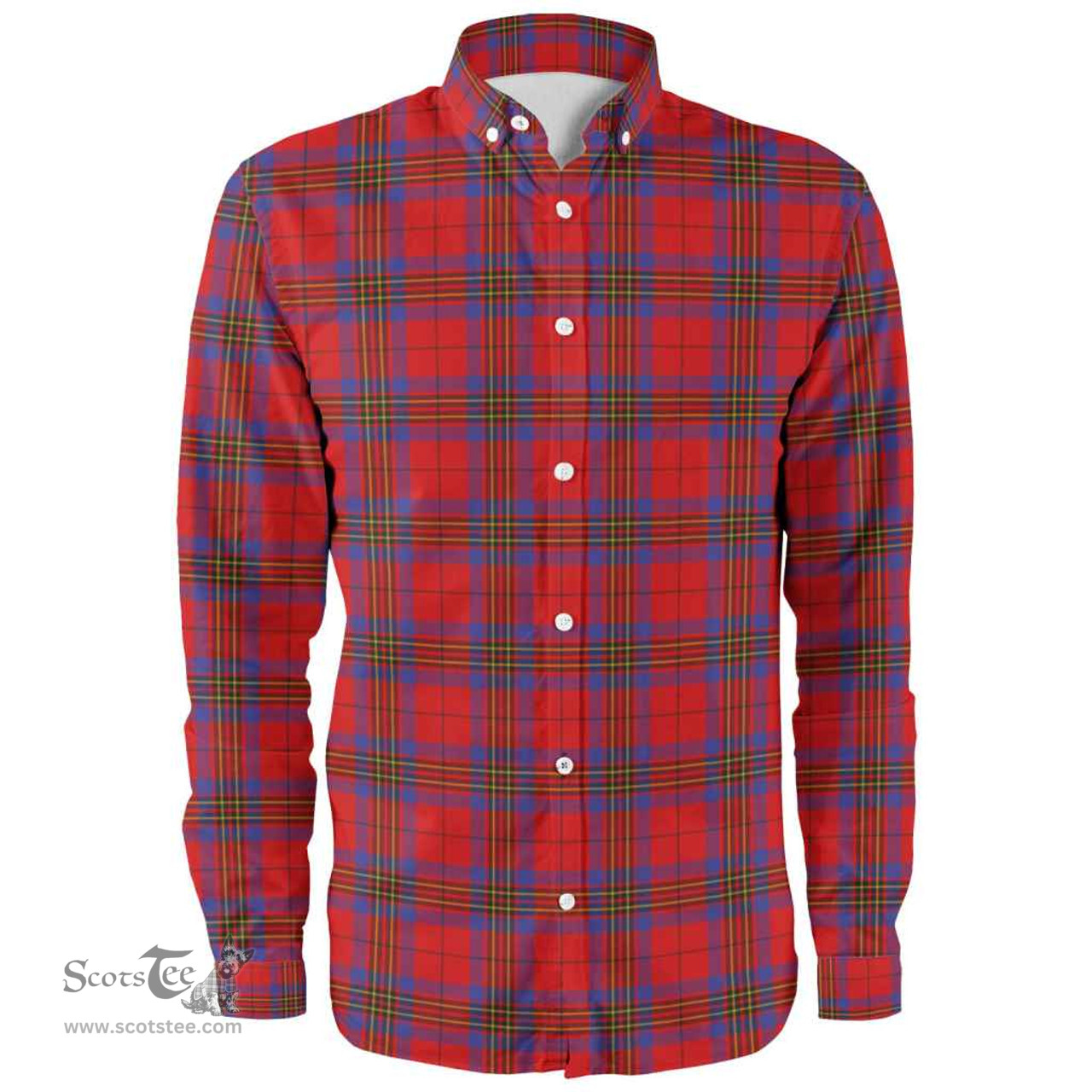 Scottish Leslie Modern Clan Tartan Long Sleeve Shirt, Tartan Plaid Shirt Scottish Plaid Tartan Plaid - ScotsTee - scotstee.com