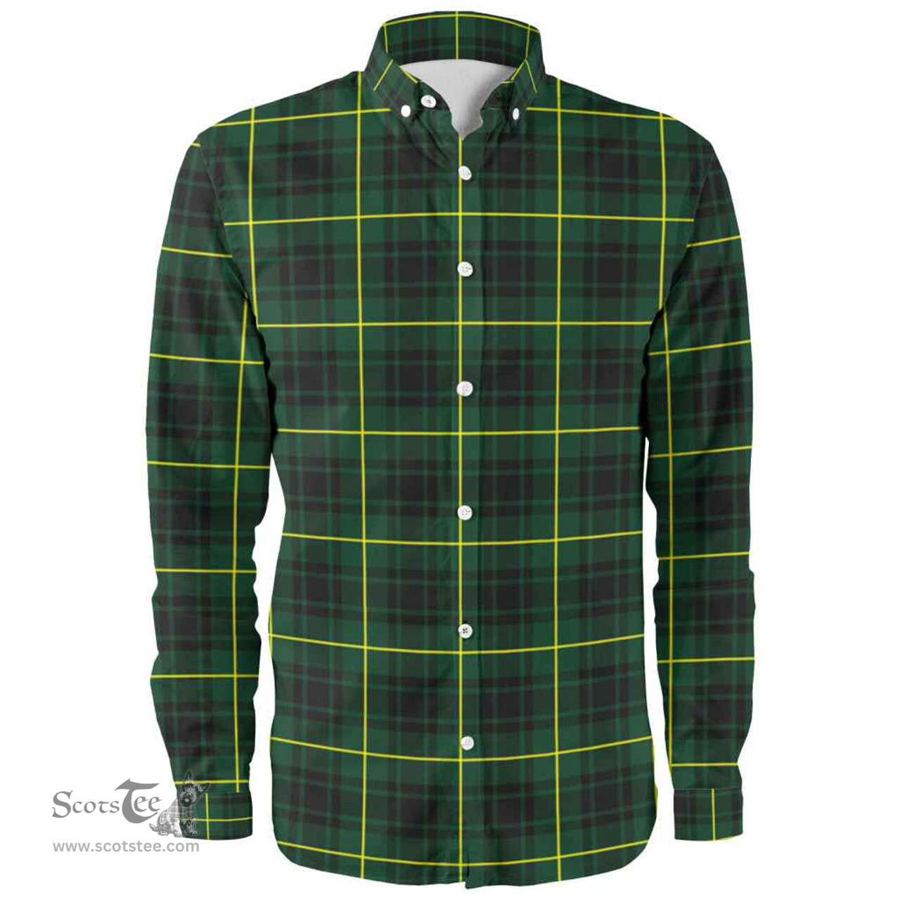 Scottish MacArthur Modern Clan Tartan Long Sleeve Shirt, Tartan Plaid Shirt Scottish Plaid Tartan Plaid - ScotsTee - scotstee.com