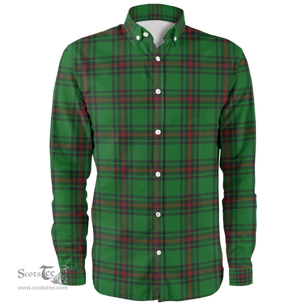 Scottish Fife District Clan Tartan Long Sleeve Shirt, Tartan Plaid Shirt Scottish Plaid Tartan Plaid - ScotsTee - scotstee.com