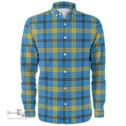 Scottish Laing Clan Tartan Long Sleeve Shirt, Tartan Plaid Shirt Scottish Plaid Tartan Plaid - ScotsTee - scotstee.com