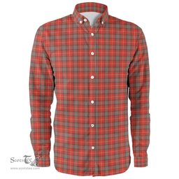 Scottish Fraser Weathered Clan Tartan Long Sleeve Shirt, Tartan Plaid Shirt Scottish Plaid Tartan Plaid - ScotsTee - scotstee.com