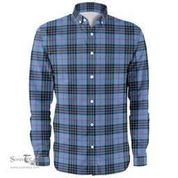 Scottish MacKay Blue Clan Tartan Long Sleeve Shirt, Tartan Plaid Shirt Scottish Plaid Tartan Plaid - ScotsTee - scotstee.com