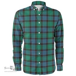 Scottish Stewart Old Ancient Clan Tartan Long Sleeve Shirt, Tartan Plaid Shirt Scottish Plaid Tartan Plaid - ScotsTee - scotstee.com