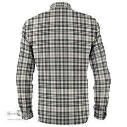 Scottish Scott Black & White Ancient Clan Tartan Long Sleeve Shirt, Tartan Plaid Shirt Scottish Plaid Tartan Plaid - ScotsTee - scotstee.com