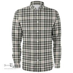Scottish Scott Black & White Ancient Clan Tartan Long Sleeve Shirt, Tartan Plaid Shirt Scottish Plaid Tartan Plaid - ScotsTee - scotstee.com