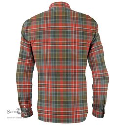 Scottish MacPherson Weathered Clan Tartan Long Sleeve Shirt, Tartan Plaid Shirt Scottish Plaid Tartan Plaid - ScotsTee - scotstee.com