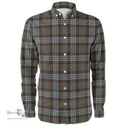Scottish Stewart Old Weathered Clan Tartan Long Sleeve Shirt, Tartan Plaid Shirt Scottish Plaid Tartan Plaid - ScotsTee - scotstee.com