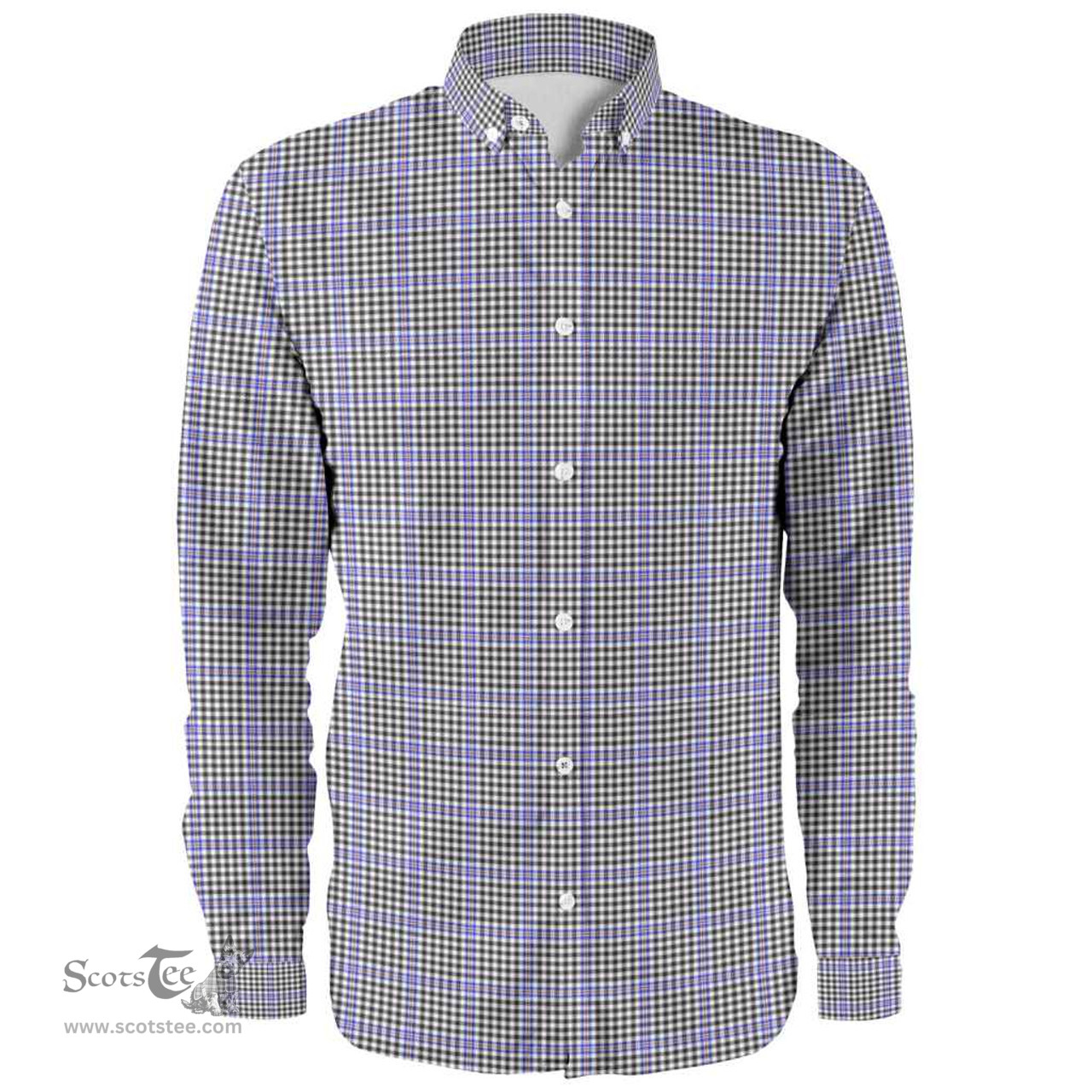 Scottish Sir Walter Scott Clan Tartan Long Sleeve Shirt, Tartan Plaid Shirt Scottish Plaid Tartan Plaid - ScotsTee - scotstee.com