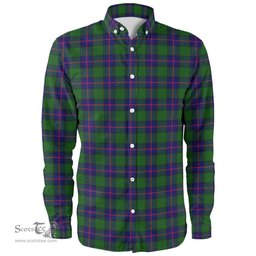 Scottish Shaw Modern Clan Tartan Long Sleeve Shirt, Tartan Plaid Shirt Scottish Plaid Tartan Plaid - ScotsTee - scotstee.com