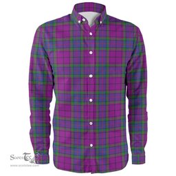 Scottish Wardlaw Modern Clan Tartan Long Sleeve Shirt, Tartan Plaid Shirt Scottish Plaid Tartan Plaid - ScotsTee - scotstee.com