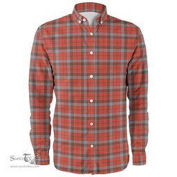 Scottish Robertson Weathered Clan Tartan Long Sleeve Shirt, Tartan Plaid Shirt Scottish Plaid Tartan Plaid - ScotsTee - scotstee.com