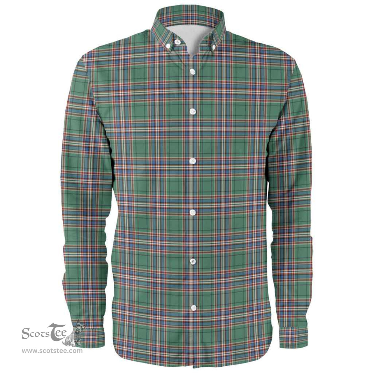 Scottish MacFarlane Hunting Ancient Clan Tartan Long Sleeve Shirt, Tartan Plaid Shirt Scottish Plaid Tartan Plaid - ScotsTee - scotstee.com