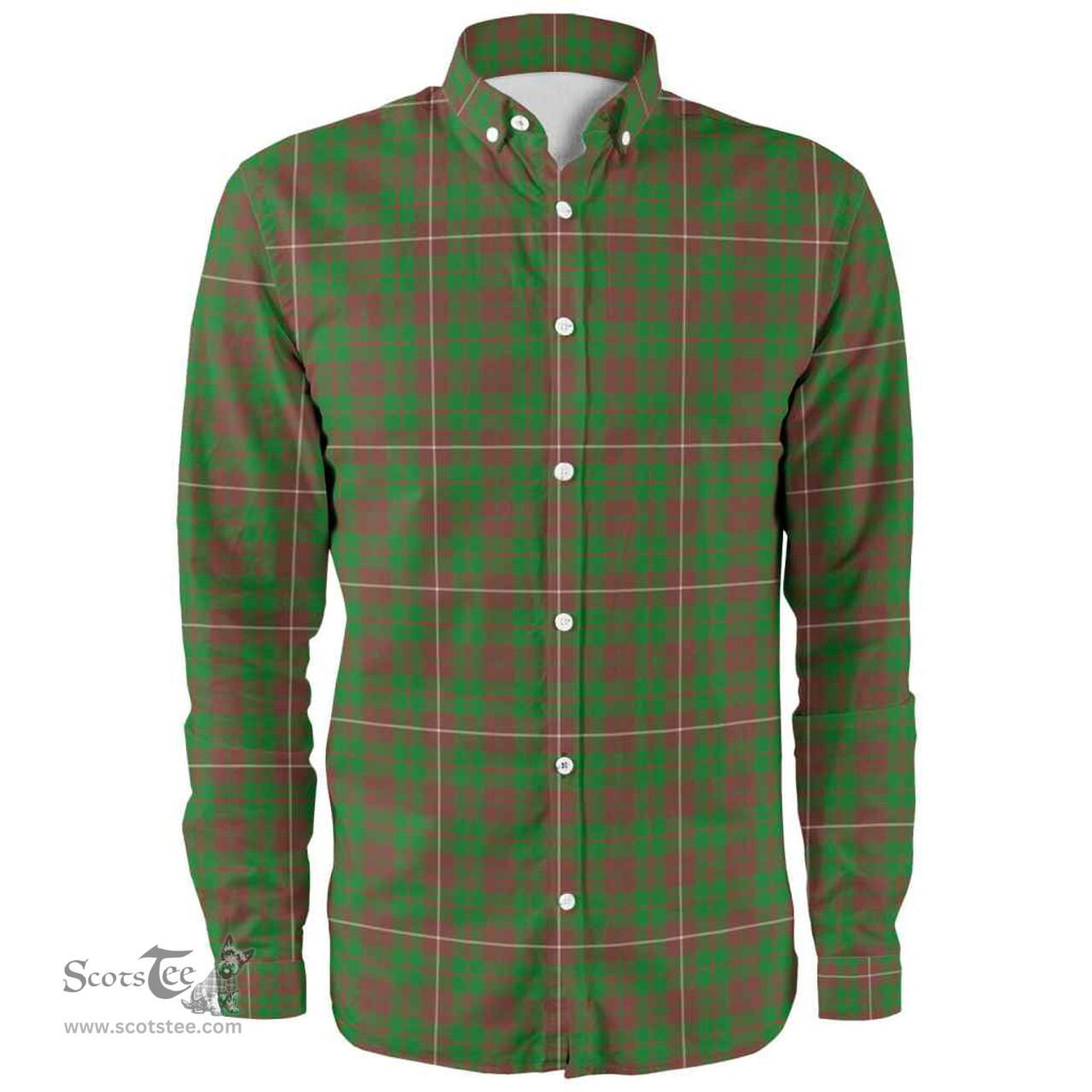 Scottish MacKinnon Hunting Modern Clan Tartan Long Sleeve Shirt, Tartan Plaid Shirt Scottish Plaid Tartan Plaid - ScotsTee - scotstee.com