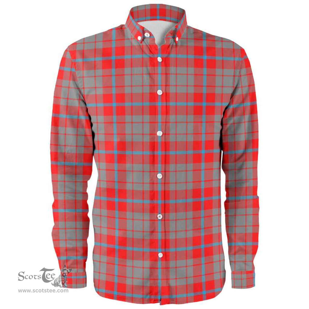 Scottish Moubray Clan Tartan Long Sleeve Shirt, Tartan Plaid Shirt Scottish Plaid Tartan Plaid - ScotsTee - scotstee.com