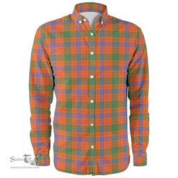 Scottish Ross Ancient Clan Tartan Long Sleeve Shirt, Tartan Plaid Shirt Scottish Plaid Tartan Plaid - ScotsTee - scotstee.com