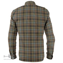 Scottish Stewart Hunting Weathered Clan Tartan Long Sleeve Shirt, Tartan Plaid Shirt Scottish Plaid Tartan Plaid - ScotsTee - scotstee.com