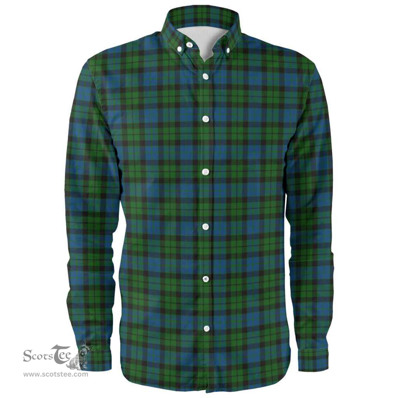 Scottish MacKay Modern Clan Tartan Long Sleeve Shirt, Tartan Plaid Shirt Scottish Plaid Tartan Plaid - ScotsTee - scotstee.com