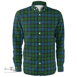 Scottish MacKay Modern Clan Tartan Long Sleeve Shirt, Tartan Plaid Shirt Scottish Plaid Tartan Plaid - ScotsTee - scotstee.com