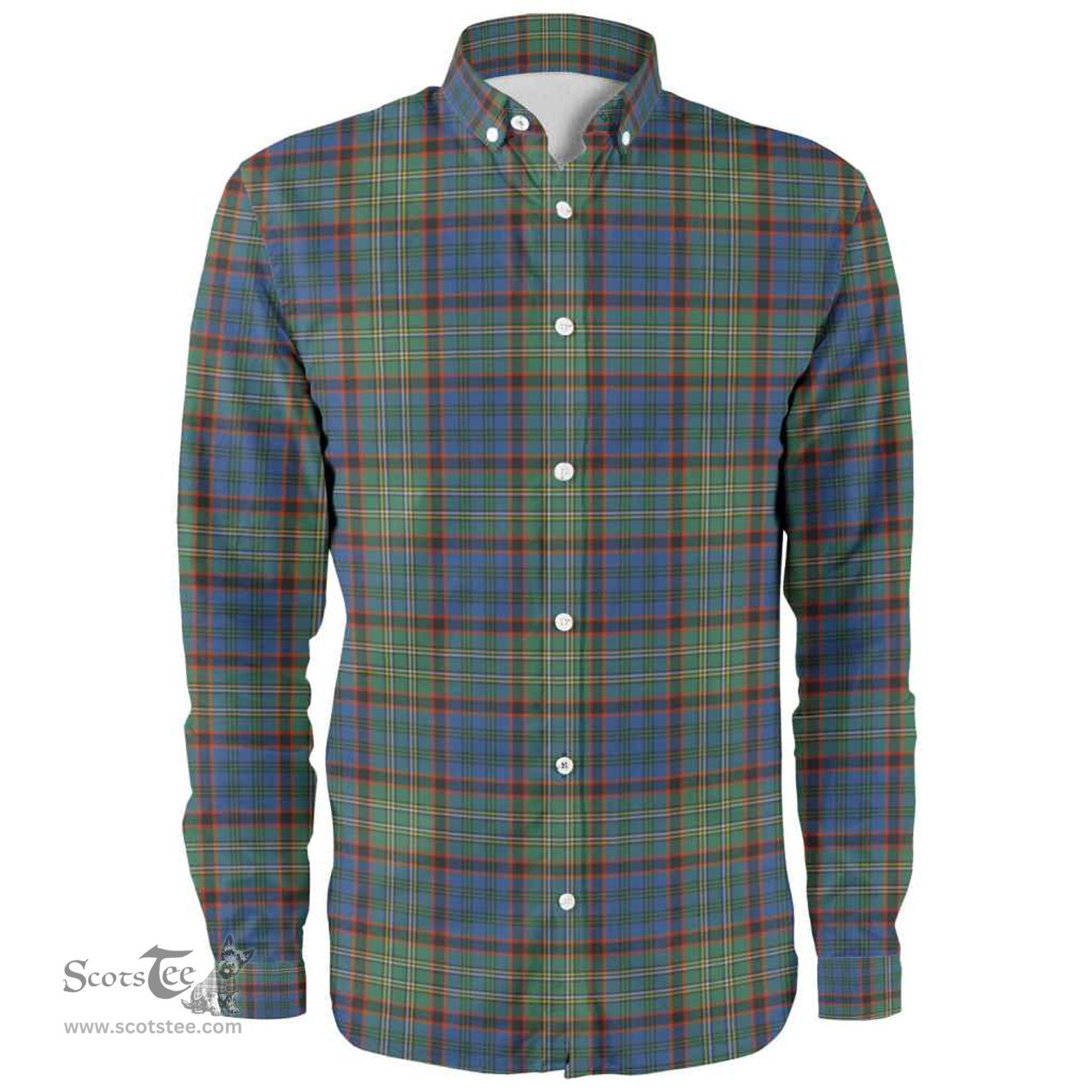 Scottish Nicolson Hunting Ancient Clan Tartan Long Sleeve Shirt, Tartan Plaid Shirt Scottish Plaid Tartan Plaid - ScotsTee - scotstee.com