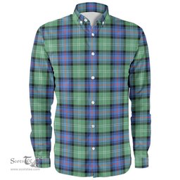 Scottish Sutherland Old Ancient Clan Tartan Long Sleeve Shirt, Tartan Plaid Shirt Scottish Plaid Tartan Plaid - ScotsTee - scotstee.com