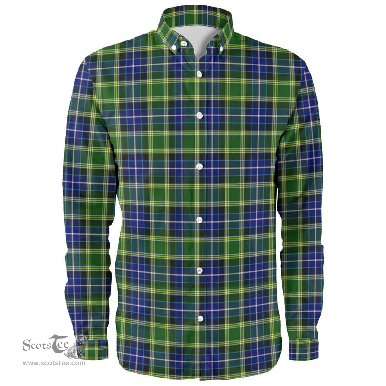 Scottish MacKellar Clan Tartan Long Sleeve Shirt, Tartan Plaid Shirt Scottish Plaid Tartan Plaid - ScotsTee - scotstee.com