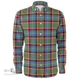 Scottish Stirling & Bannockburn District Clan Tartan Long Sleeve Shirt, Tartan Plaid Shirt Scottish Plaid Tartan Plaid - ScotsTee - scotstee.com