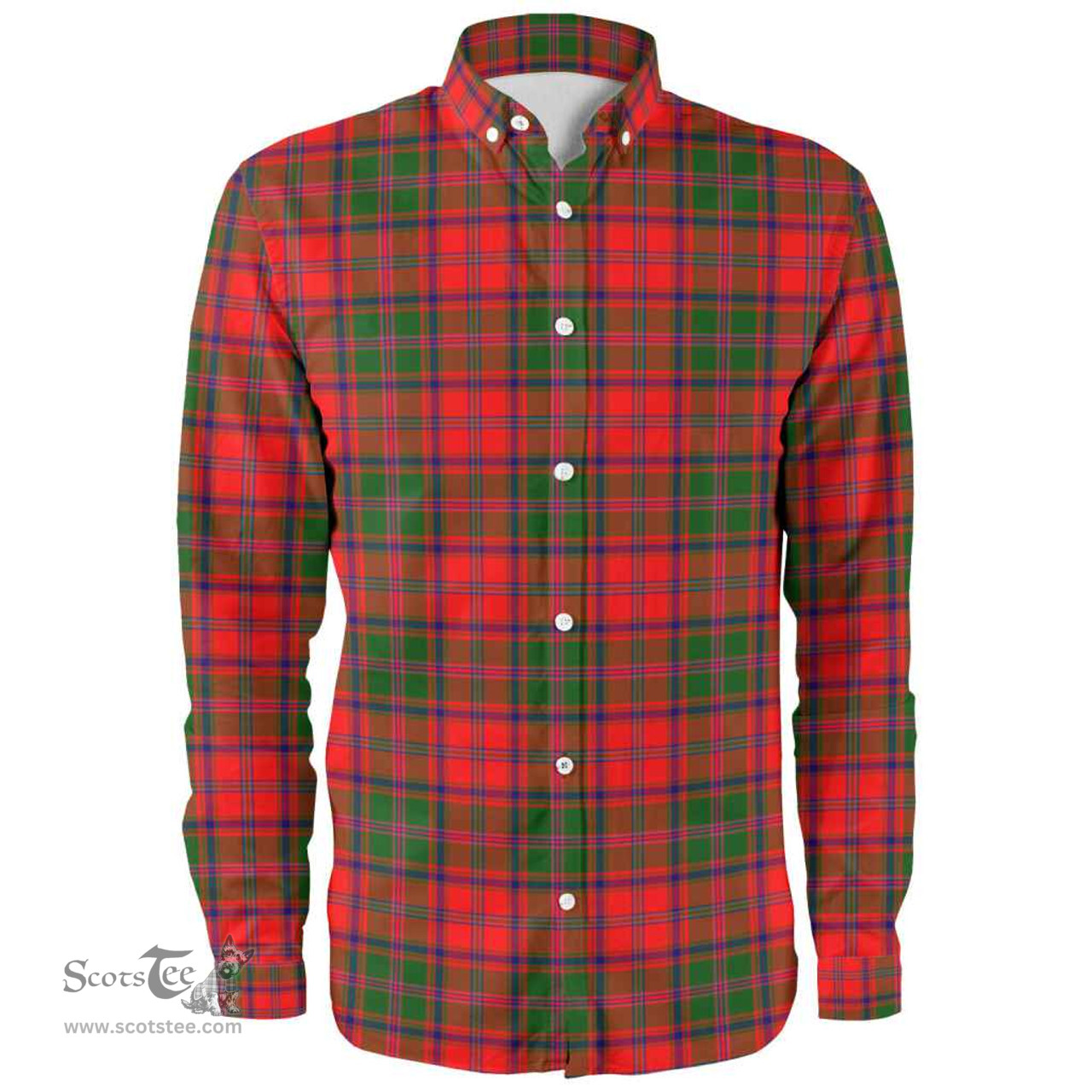 Scottish Stewart of Appin Modern Clan Tartan Long Sleeve Shirt, Tartan Plaid Shirt Scottish Plaid Tartan Plaid - ScotsTee - scotstee.com