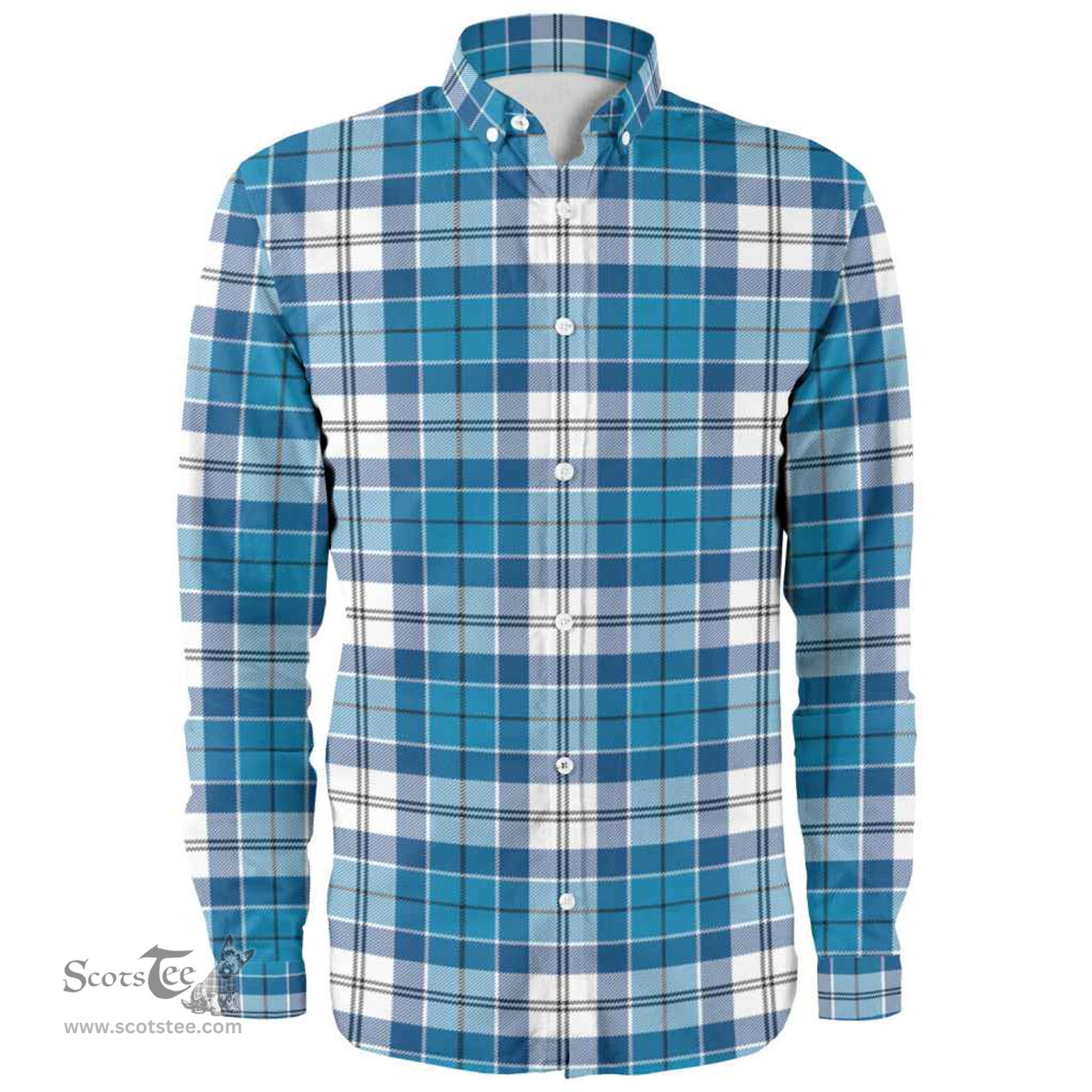 Scottish Roberton Clan Tartan Long Sleeve Shirt, Tartan Plaid Shirt Scottish Plaid Tartan Plaid - ScotsTee - scotstee.com