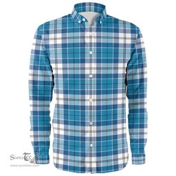 Scottish Roberton Clan Tartan Long Sleeve Shirt, Tartan Plaid Shirt Scottish Plaid Tartan Plaid - ScotsTee - scotstee.com