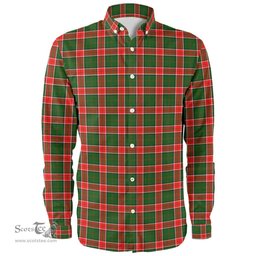 Scottish Pollock Modern Clan Tartan Long Sleeve Shirt, Tartan Plaid Shirt Scottish Plaid Tartan Plaid - ScotsTee - scotstee.com