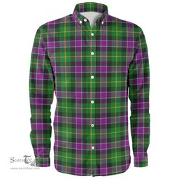Scottish Selkirk Clan Tartan Long Sleeve Shirt, Tartan Plaid Shirt Scottish Plaid Tartan Plaid - ScotsTee - scotstee.com