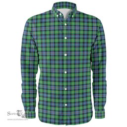 Scottish Murray of Atholl Ancient Clan Tartan Long Sleeve Shirt, Tartan Plaid Shirt Scottish Plaid Tartan Plaid - ScotsTee - scotstee.com