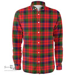 Scottish MacNaughton Modern Clan Tartan Long Sleeve Shirt, Tartan Plaid Shirt Scottish Plaid Tartan Plaid - ScotsTee - scotstee.com