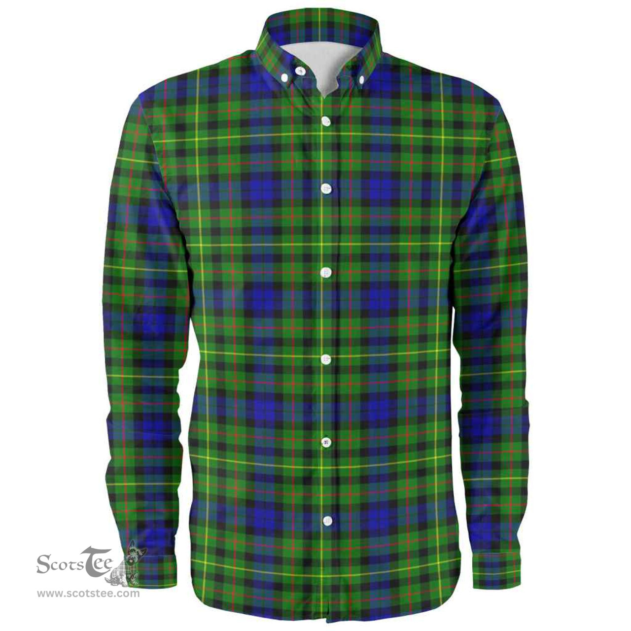 Scottish Rollo Modern Clan Tartan Long Sleeve Shirt, Tartan Plaid Shirt Scottish Plaid Tartan Plaid - ScotsTee - scotstee.com