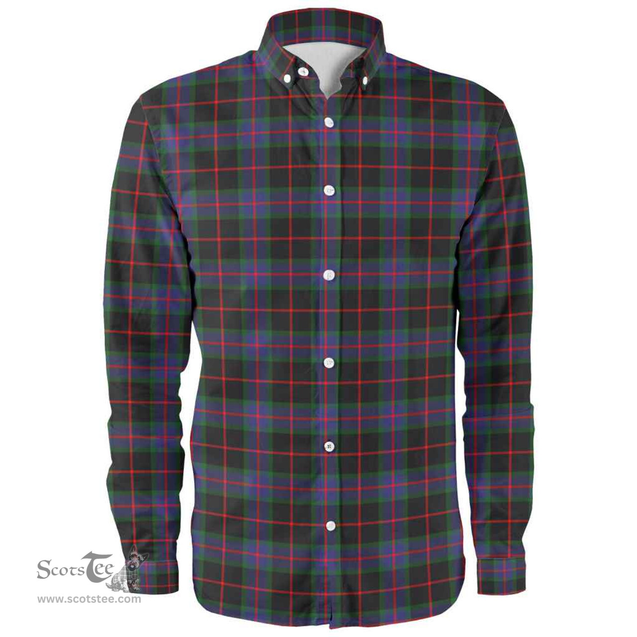 Scottish Nairn Clan Tartan Long Sleeve Shirt, Tartan Plaid Shirt Scottish Plaid Tartan Plaid - ScotsTee - scotstee.com