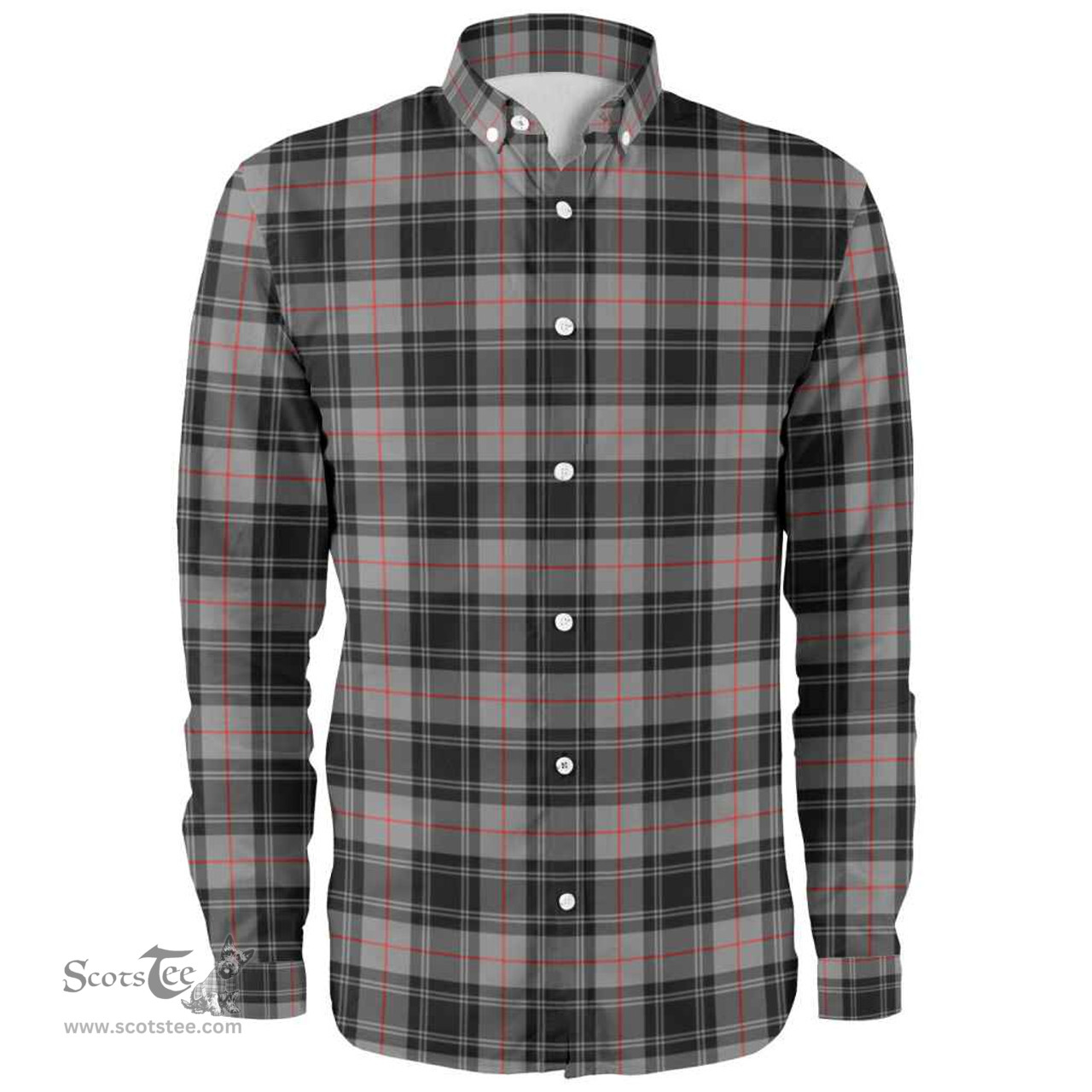 Scottish Moffat Modern Clan Tartan Long Sleeve Shirt, Tartan Plaid Shirt Scottish Plaid Tartan Plaid - ScotsTee - scotstee.com