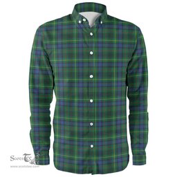 Scottish Stewart Hunting Modern Clan Tartan Long Sleeve Shirt, Tartan Plaid Shirt Scottish Plaid Tartan Plaid - ScotsTee - scotstee.com
