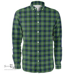 Scottish Tweedside District Clan Tartan Long Sleeve Shirt, Tartan Plaid Shirt Scottish Plaid Tartan Plaid - ScotsTee - scotstee.com