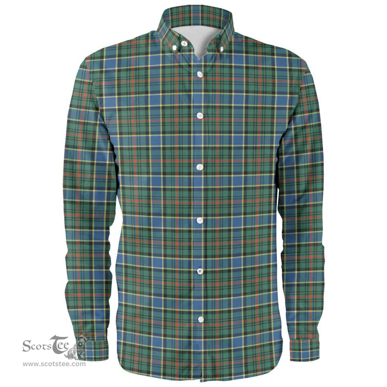 Scottish Ogilvie Hunting Ancient Clan Tartan Long Sleeve Shirt, Tartan Plaid Shirt Scottish Plaid Tartan Plaid - ScotsTee - scotstee.com