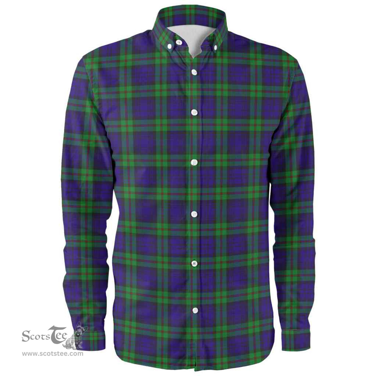 Scottish MacKinlay Modern Clan Tartan Long Sleeve Shirt, Tartan Plaid Shirt Scottish Plaid Tartan Plaid - ScotsTee - scotstee.com