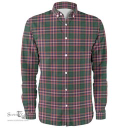 Scottish MacFarlane Hunting Modern Clan Tartan Long Sleeve Shirt, Tartan Plaid Shirt Scottish Plaid Tartan Plaid - ScotsTee - scotstee.com