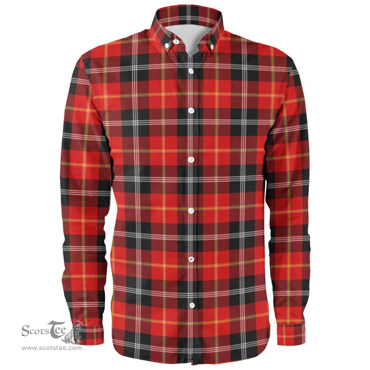 Scottish Marjoribanks Clan Tartan Long Sleeve Shirt, Tartan Plaid Shirt Scottish Plaid Tartan Plaid - ScotsTee - scotstee.com