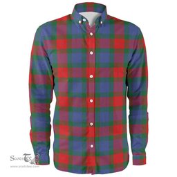Scottish Mar Clan Tartan Long Sleeve Shirt, Tartan Plaid Shirt Scottish Plaid Tartan Plaid - ScotsTee - scotstee.com