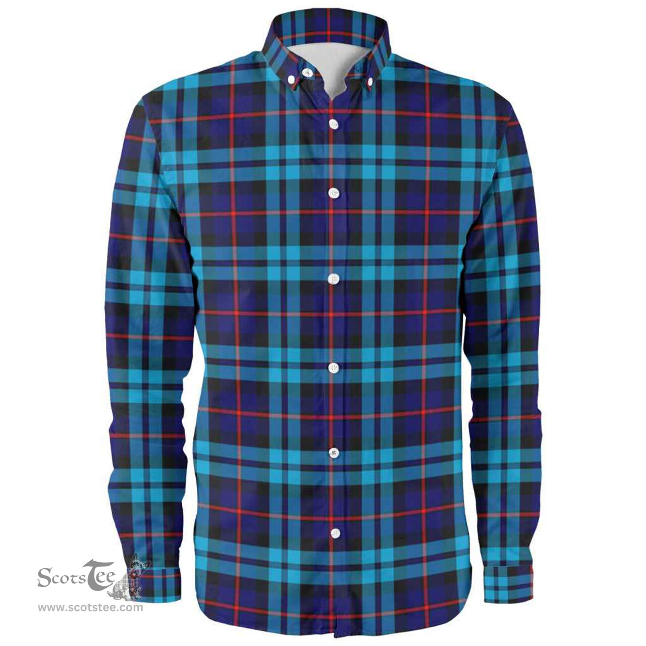 Scottish McCorquodale Clan Tartan Long Sleeve Shirt, Tartan Plaid Shirt Scottish Plaid Tartan Plaid - ScotsTee - scotstee.com