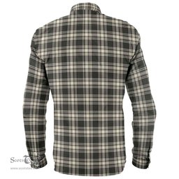 Scottish Menzies Black & White Ancient Clan Tartan Long Sleeve Shirt, Tartan Plaid Shirt Scottish Plaid Tartan Plaid - ScotsTee - scotstee.com